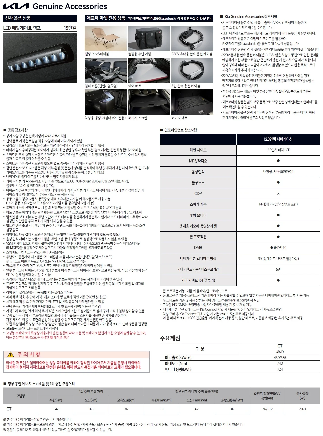 EV6 GT 가격표 - 2022년 10월 2쪽