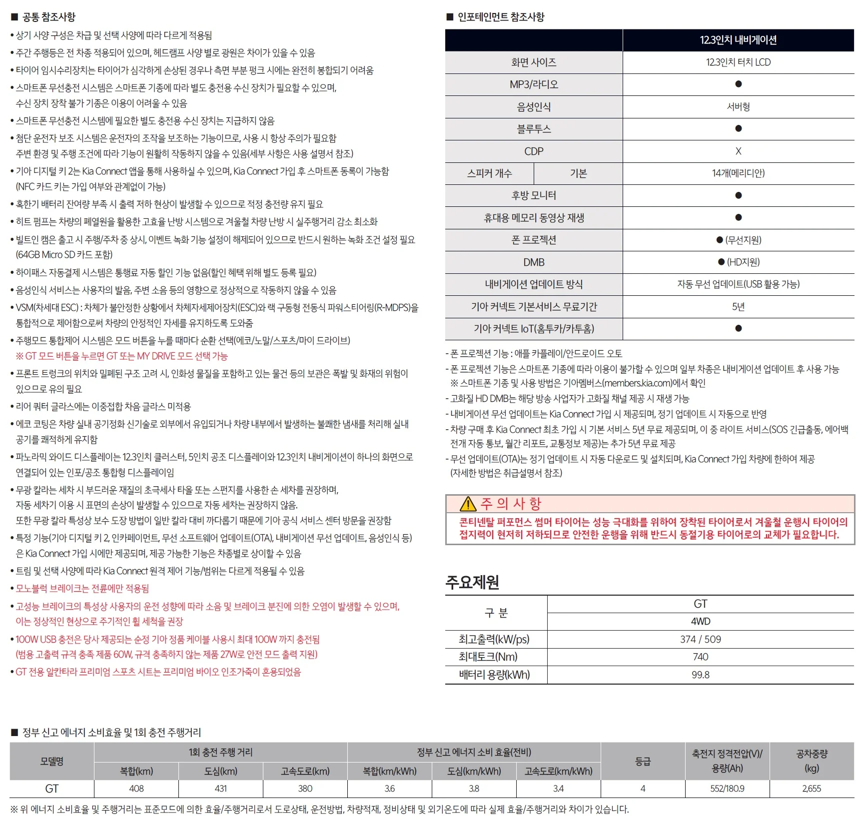 EV9 GT 가격표 - 2025년 02월 4쪽