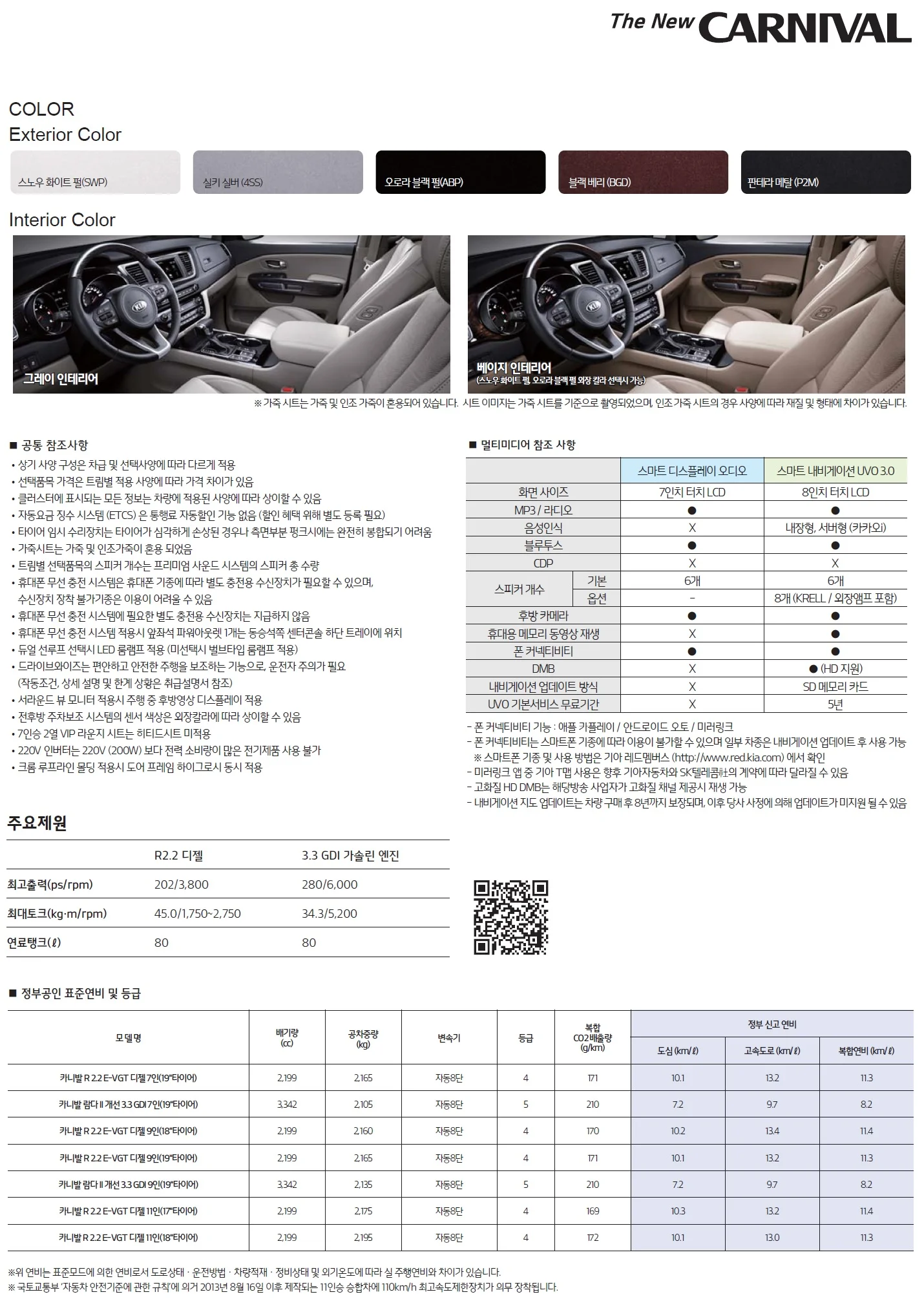 카니발 가격표 - 2019년 01월 4쪽