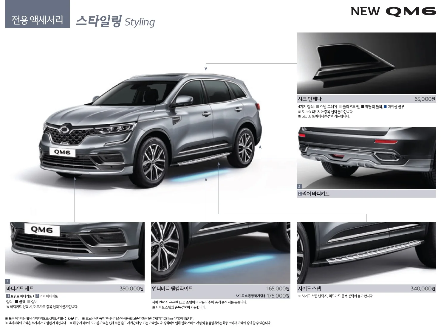 QM6 가격표 - 2020년 11월(New QM6 출시) 12쪽