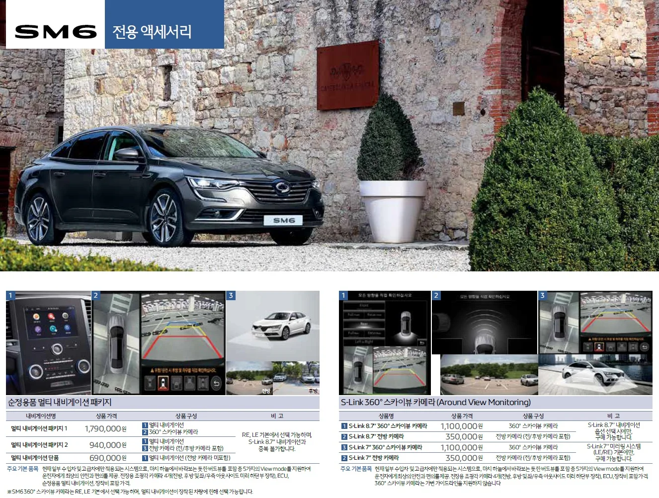 SM6 가격표 - 2019년형 (2018년 03월) 9쪽