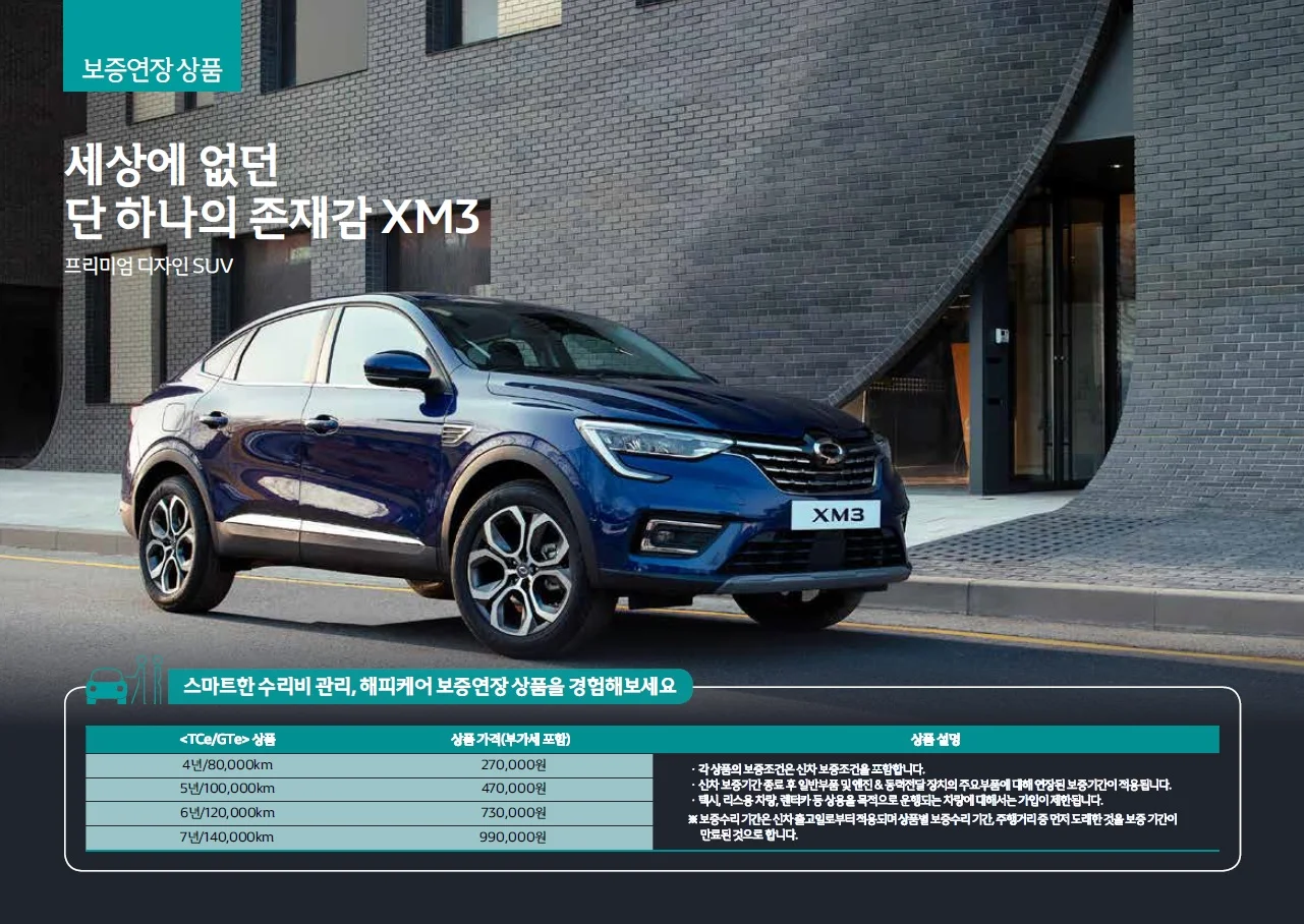 XM3 가격표 - 2020년 03월 8쪽