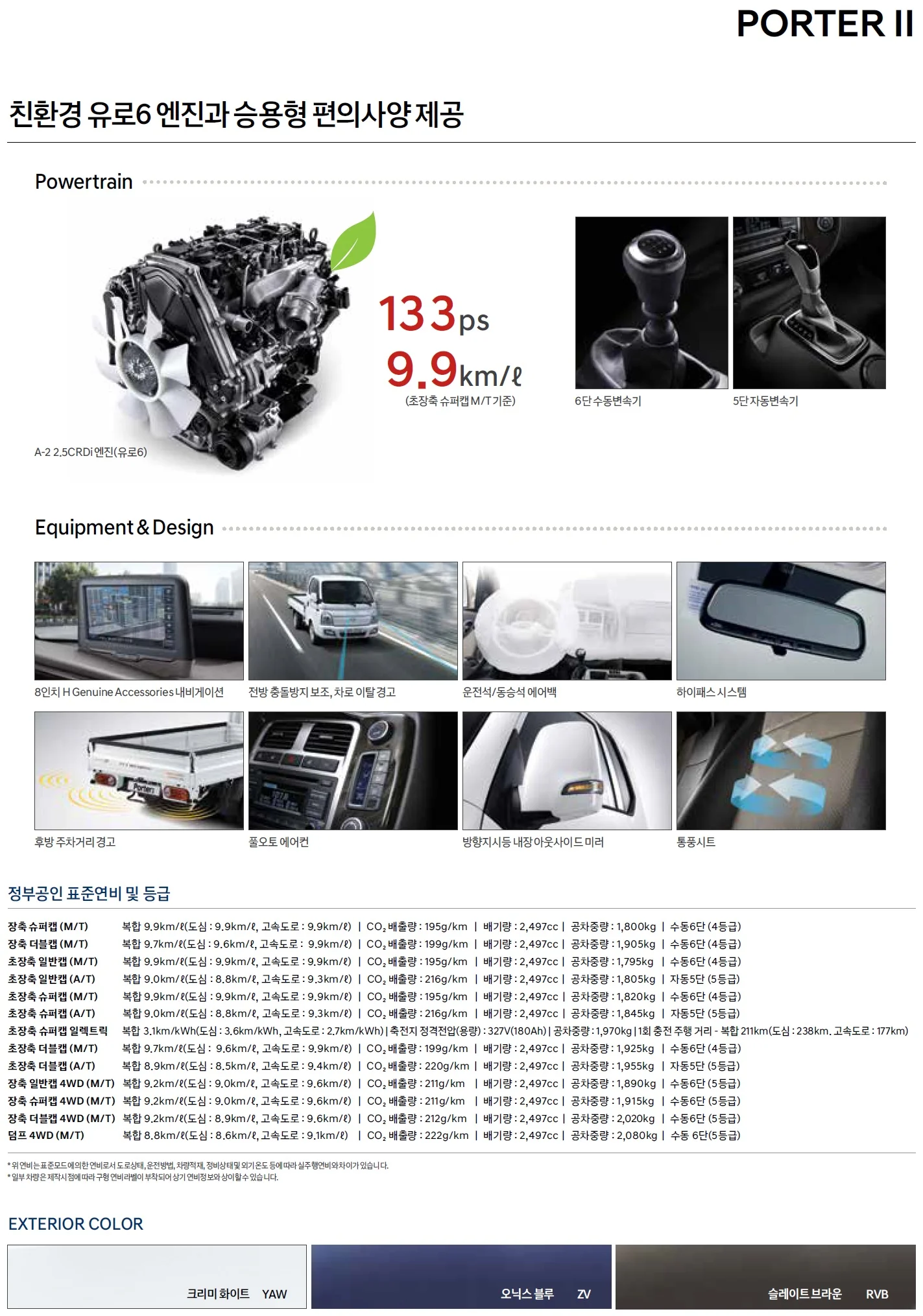 포터 특장차 가격표 - 2021년형(2021년 02월) 6쪽